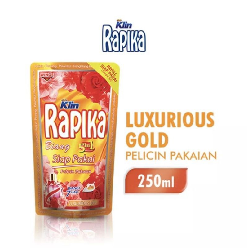 Rapika Penwangi Pakaian 250ml Luxurious Gold