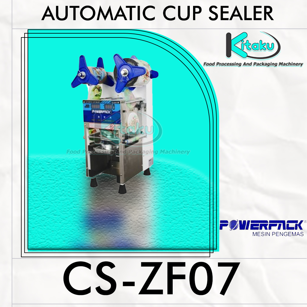 Mesin Cup Sealer OtomatisCS-ZF07 Powerpack