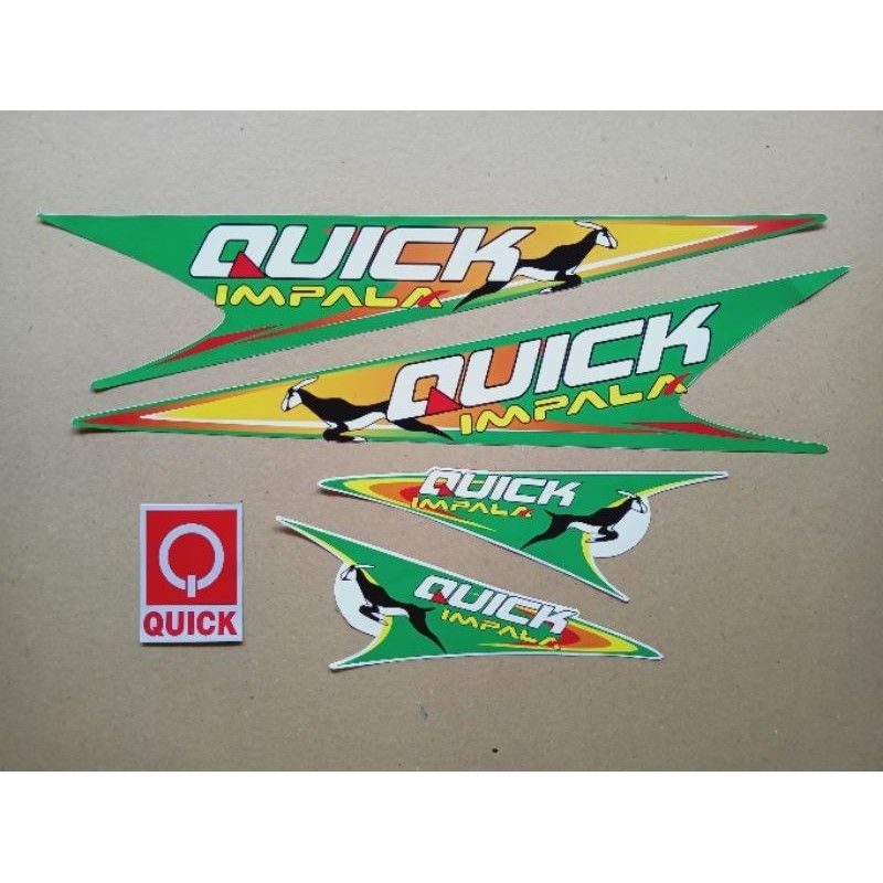 stiker quick impala traktor