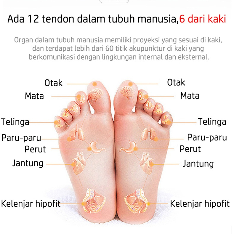 Alat Pijat Kaki Ems Foot Massager Terapi Akupunktur Meningkatkan Sirkulasi Darah Meredakan Sakit