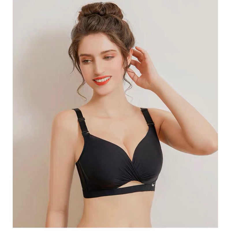 Bra Seamless (K-A28A) Penekan Lemak Pakaian dalam wanita busa push up tebal
