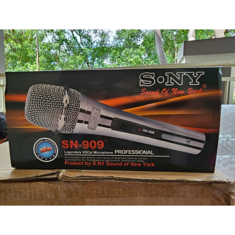 Berkah Oldshop 88 - Mic Kabel SONY SN-909 Mik/Mikropon/Microphone Suara Berkwalitas