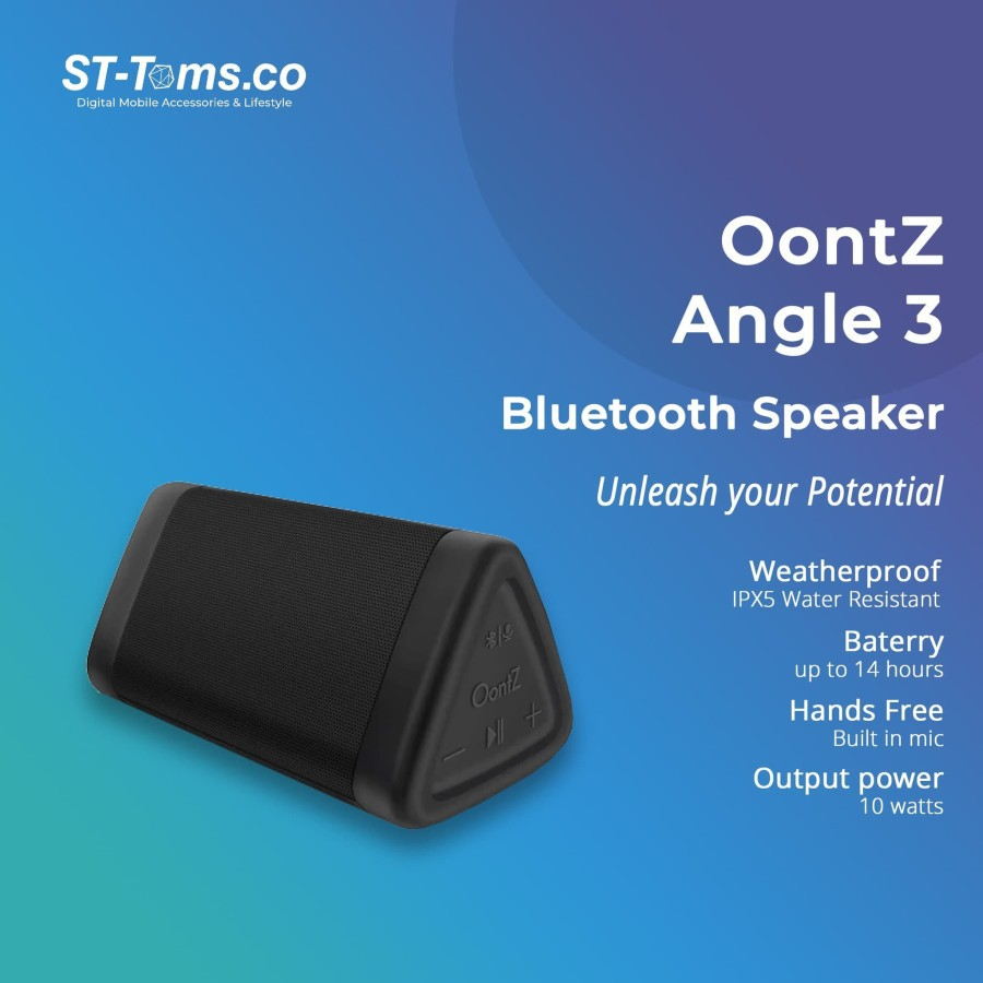 Oontz Angle 3 Cambridge SoundWorks Bluetooth Speaker - Black