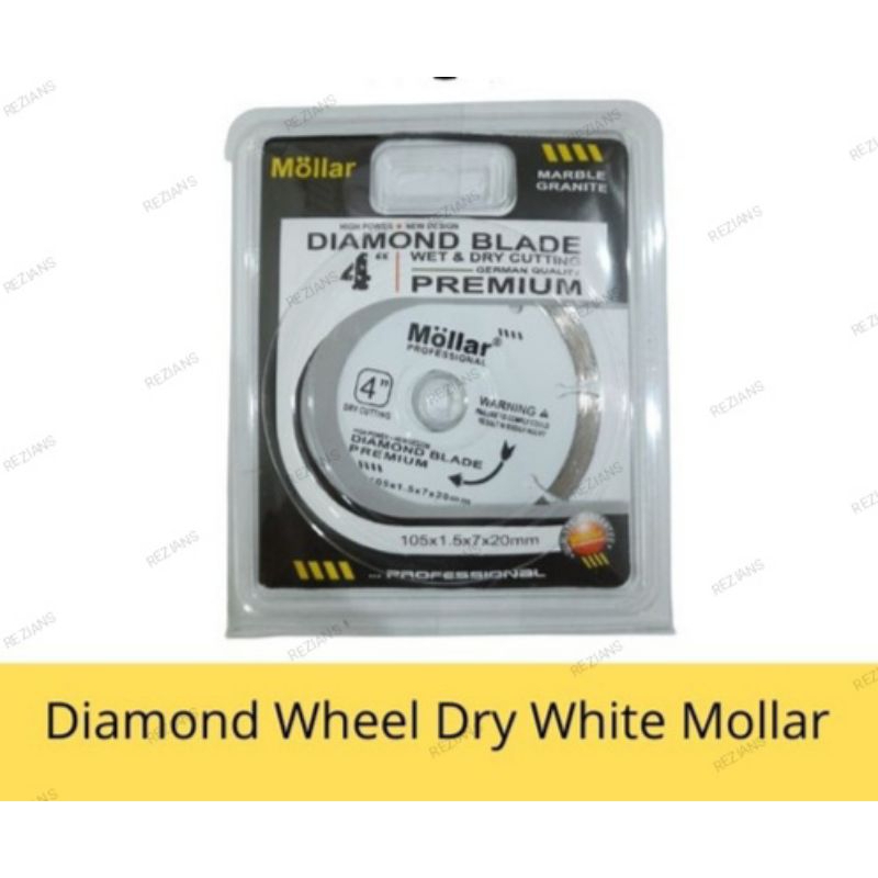 batu gerinda potong granit mollar 4"