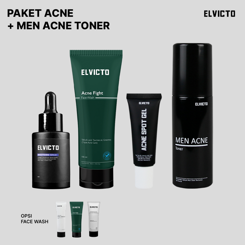 ELVICTO PAKET ACNE + TONER