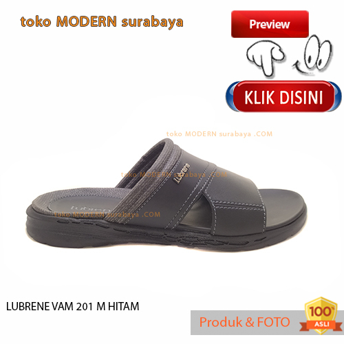 Sandal pria sopan casual sandal slide LUBRENE VAM 201