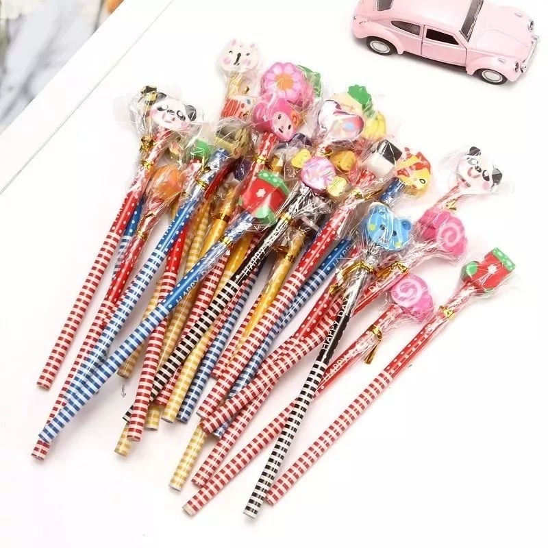 

PENSIL PENGHAPUS ANAK - PENSIL PENGHAPUS KARAKTER LUCU UNIK