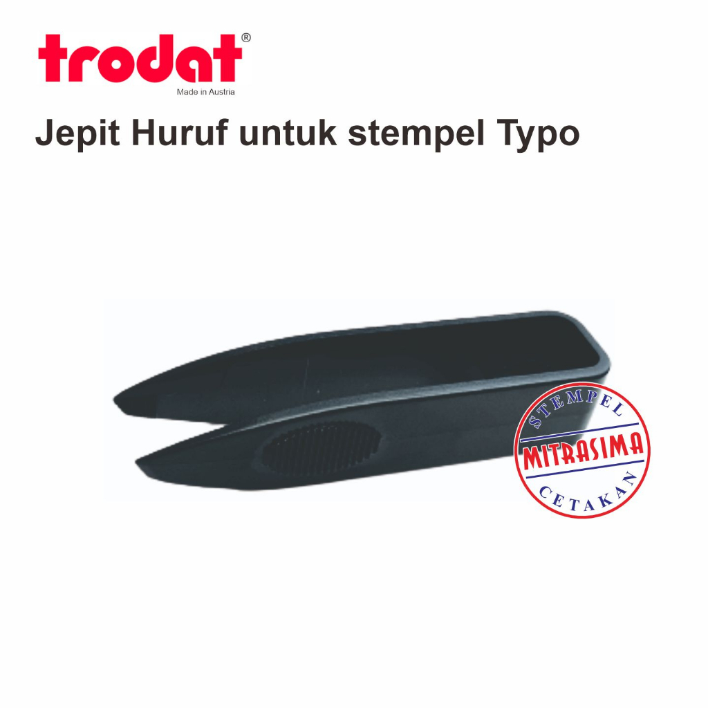 

Penjepit Pinset untuk huruf stempel typo merk Trodat
