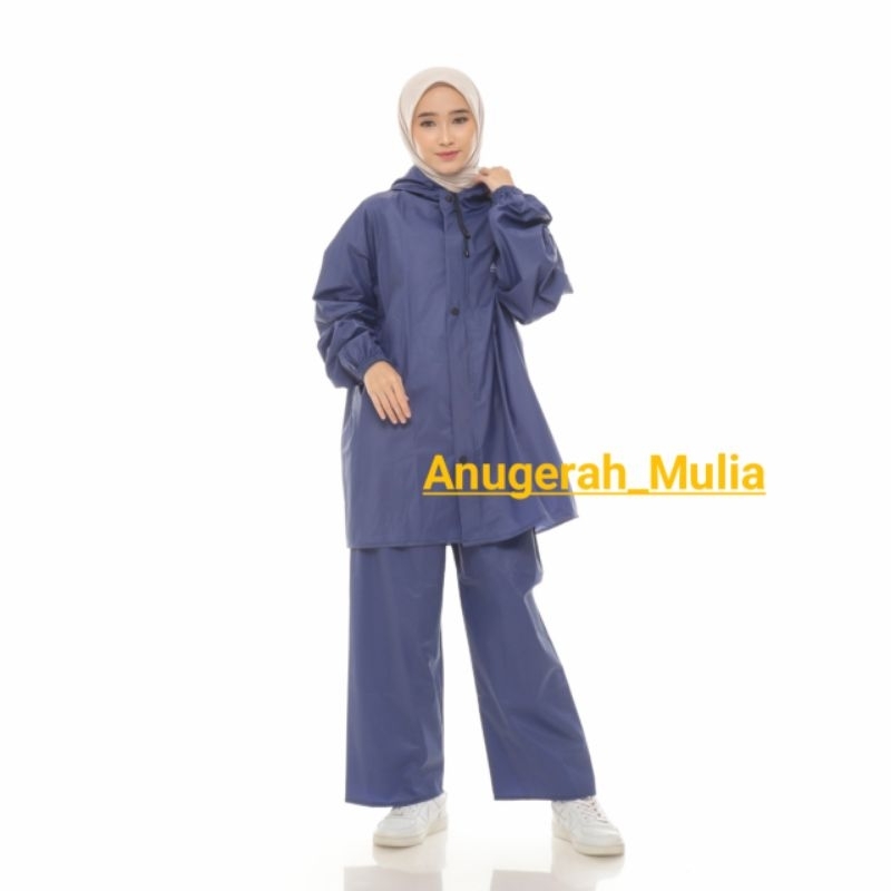 JAS HUJAN RAINCOAT, ANTI REMBES PRIA WANITA KUALITAS TERBAIK BY AKULA