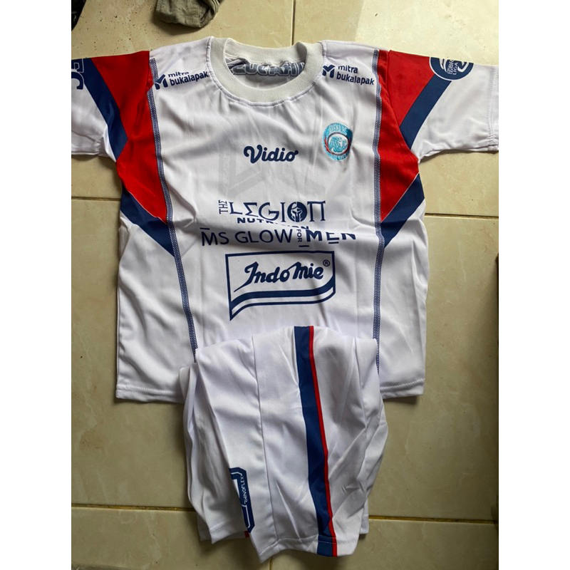 setelan jersey anak arema kids / seragam bola aremania