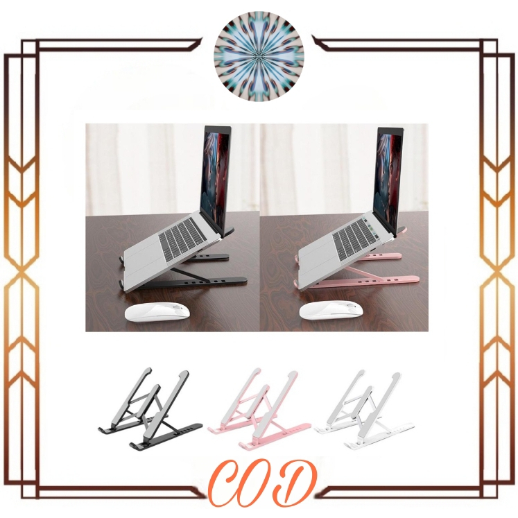 (COD)Stand holder dudukan sport laptop/stand holder lipat laptop