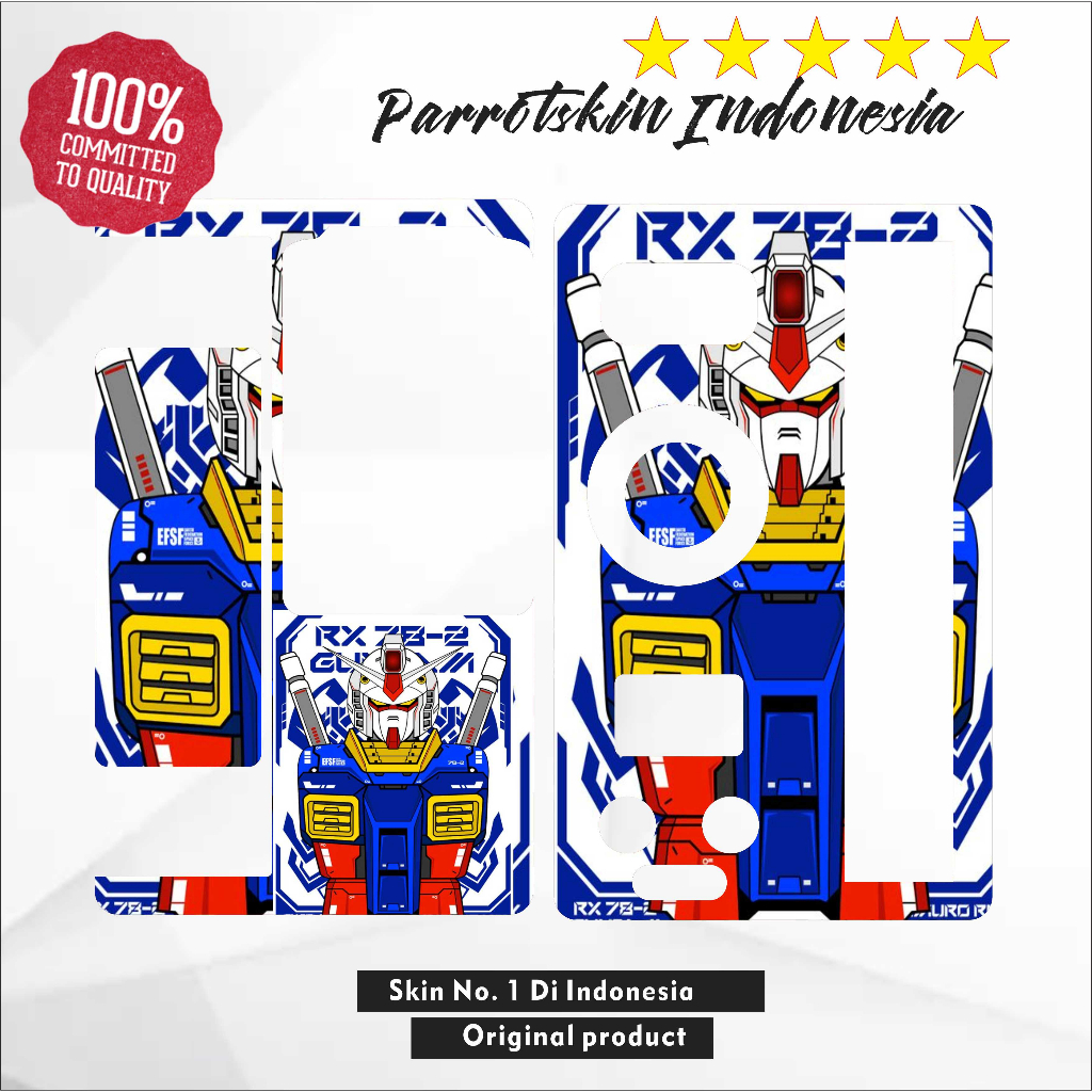 Garskin Sticker Inner Pulse Mini Gundam bisa Custom