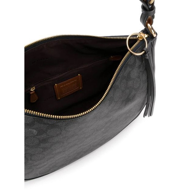 Coach Sutton Hobo in Signature Canvas (C 38590)