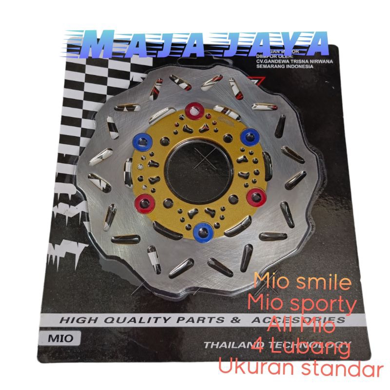 Piringan cakram depan Mio smile Mio sporty standar variasi brand Ibad