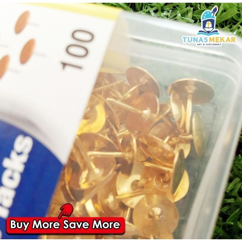 

Paku Payung Bazic Gold 100pcs