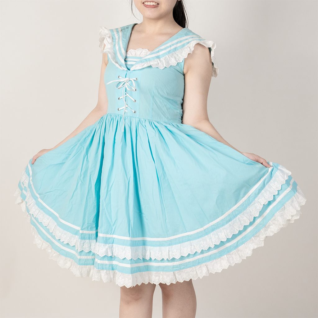 Dress Sailor Seifuku Biru Preloved