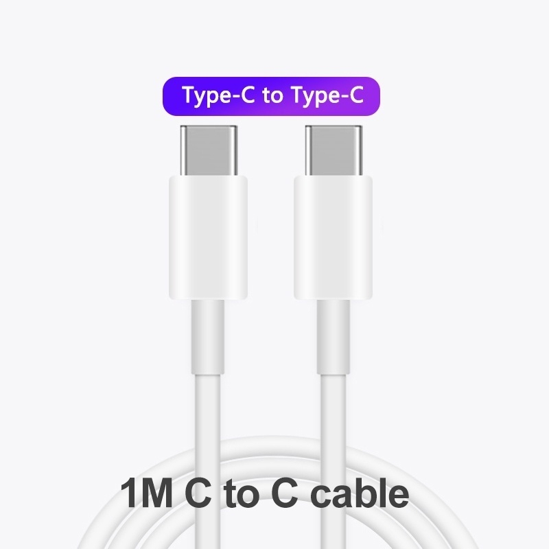 1M 2M USB C to C Kable USB Type C to Type C Cord 20W PD QC 4.0 Quick Charge USB C Kable