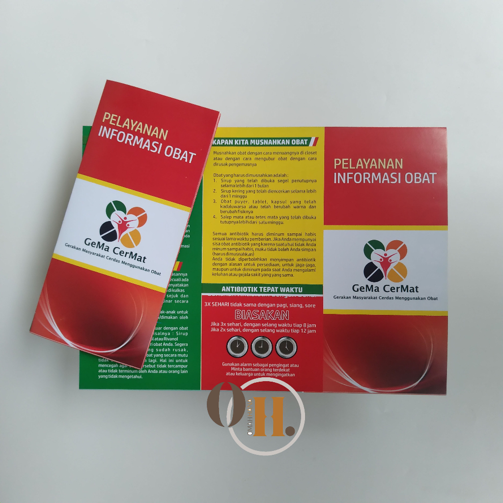 

Leaflet Pelayanan Informasi Obat - PIO - Brosur Apotek Puskesmas