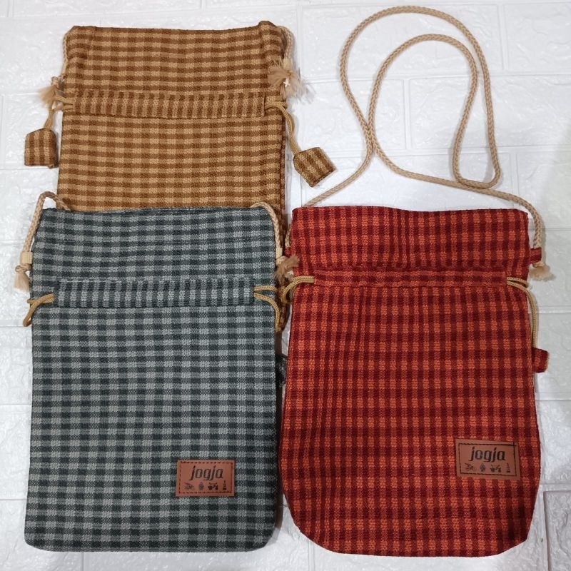 Tas goni/ Tas wanita/ Tas selempang Wanita/Tas aestethic/ Tas simpel/ Tas lucu/ Tas goni murah/ Tas 