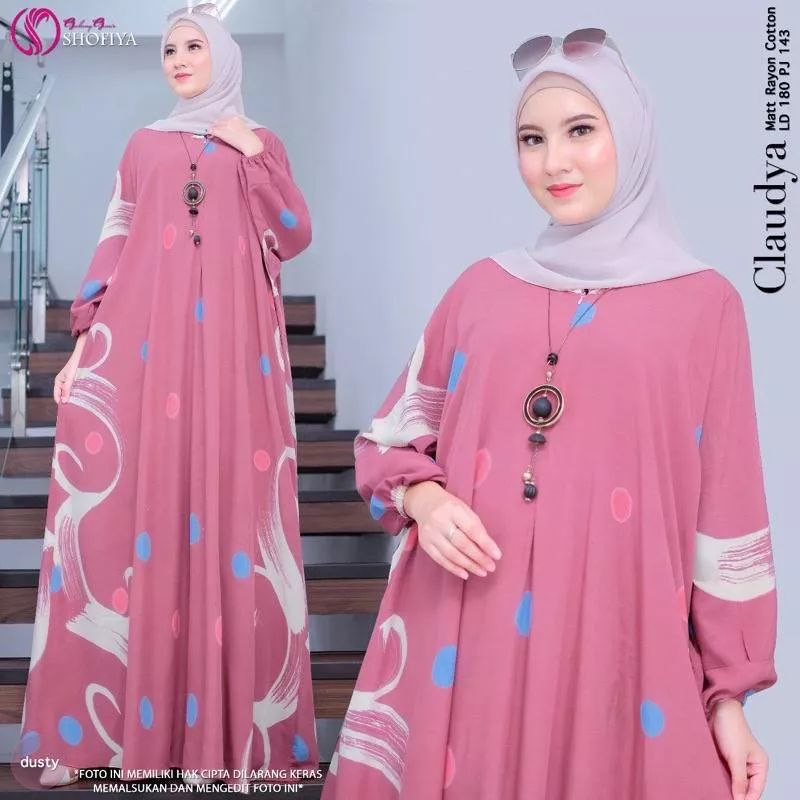 KARISMA KAFTAN LONGDRESS LOWO GAMIS LOWO KAFTAN JUMBO KAFTAN CLAUDIYA