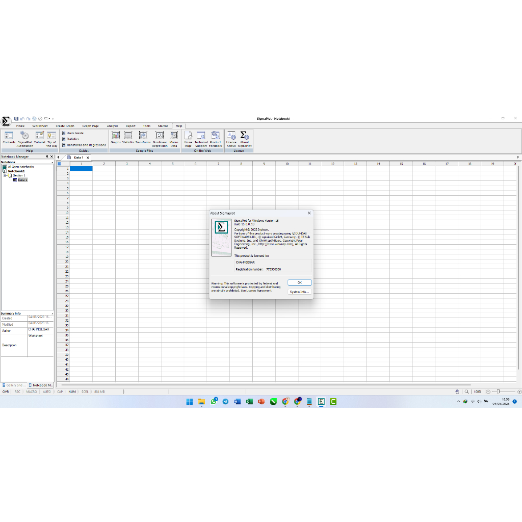 SigmaPlot 15.0 versi 2023 Full Version Lisensi Lifetime Software untuk Grafik dan Visualisasi Data