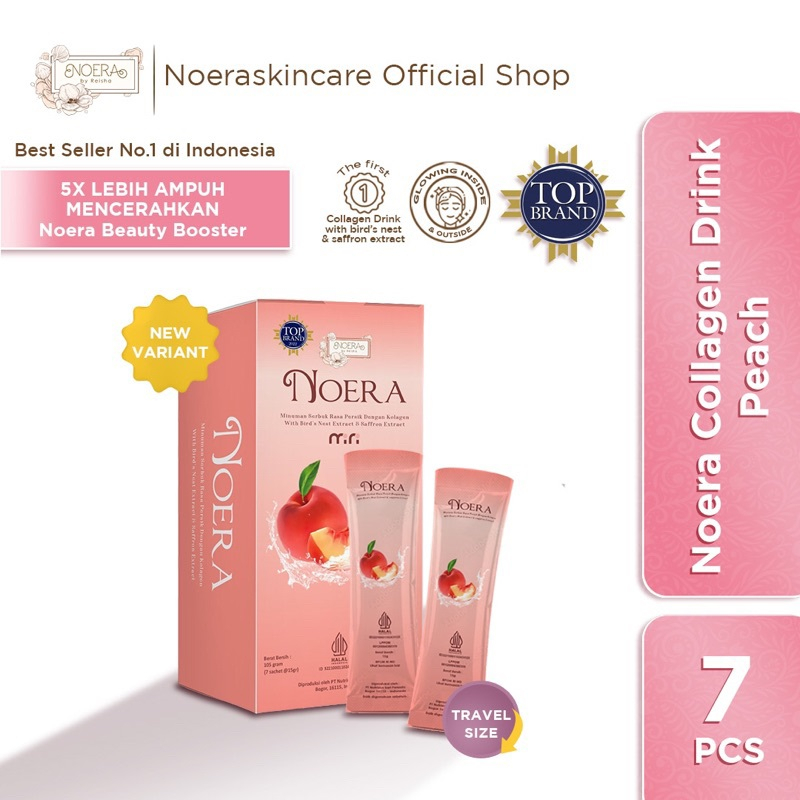 Noera Collagen Drink - Suplemen Pemutih Kulit Noerabeautycare Noera Drink Me Collagen BPOM