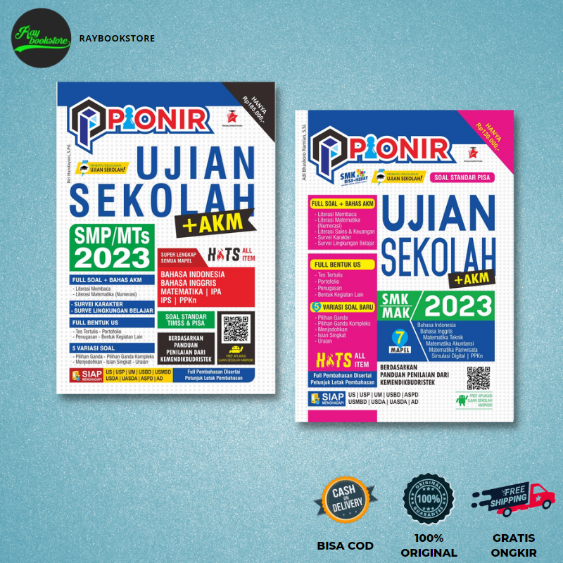 KP - BUKU PIONIR US + AKM SMP/MTS 2023 & PIONIR US + AKM SMK/MAK 2023