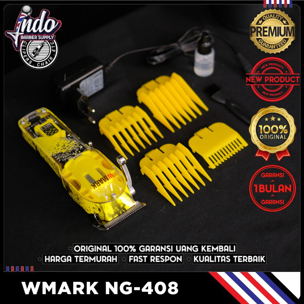 Wmark ng 407 408 hair clipper / mesin cukur rambut WMARK 407 WMARK 408