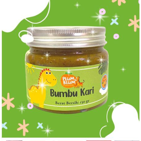 Plum &amp; Blum Bumbu Masak Mpasi Alami Serbaguna No MSG - 100 gr