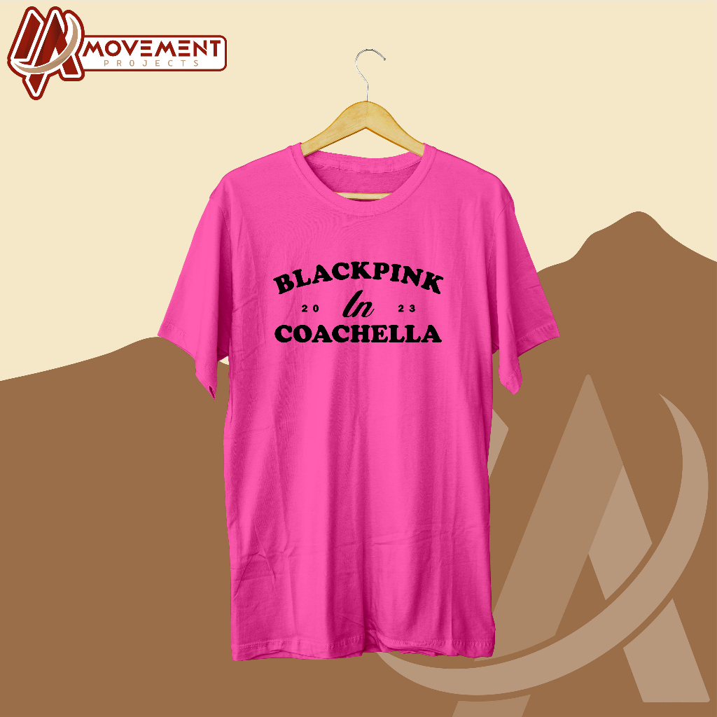 [PREMIUM] KAOS BLACKPINK IN COACHELLA