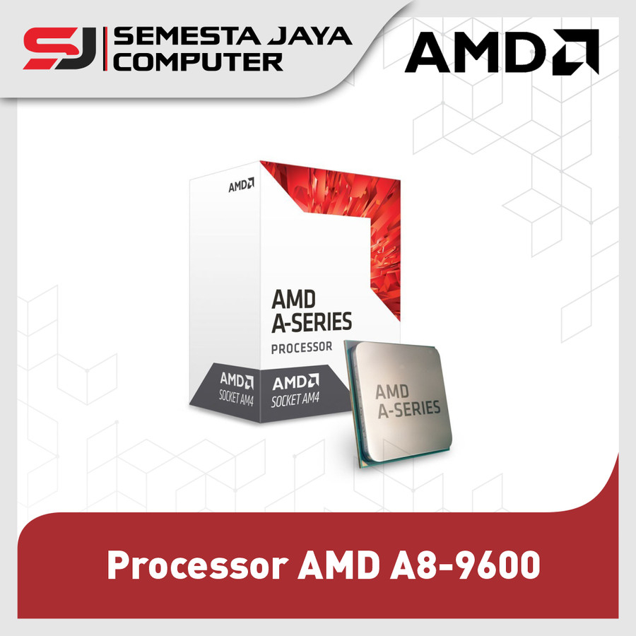 Processor AMD A8-9600 3.1Ghz Up To 3.4Ghz Bristol Ridge APU Socket AM4