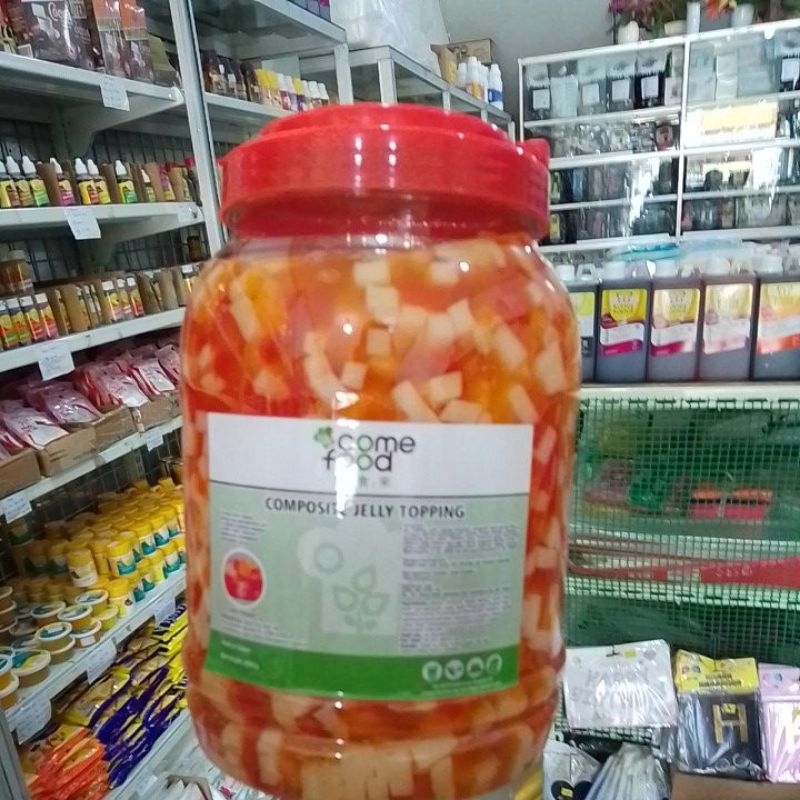 Rainbow Jelly 3,8Kg Composite Jelly Topping / jelly / toping
