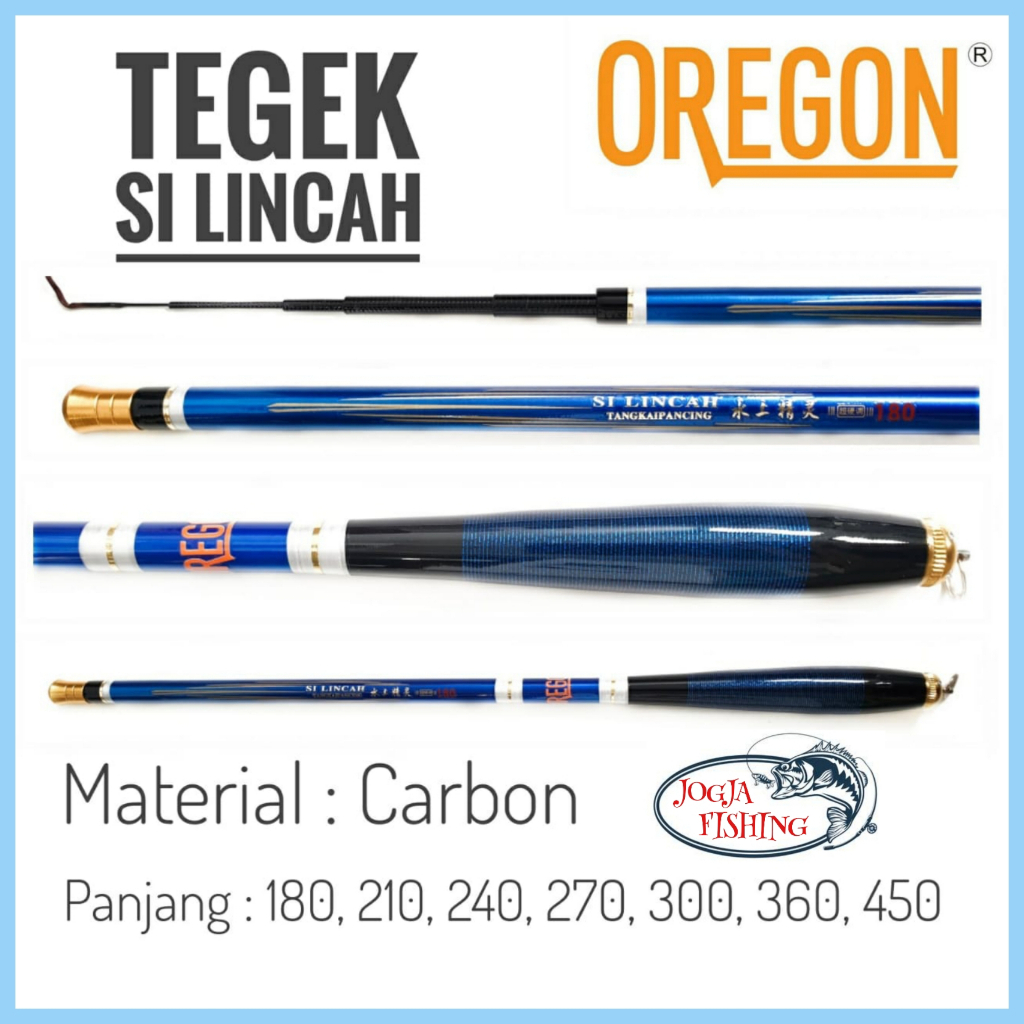PROMO Joran Tegek Oregon Silincah 180 210 240 270 300 360 450 TEGEK KAKU HARD