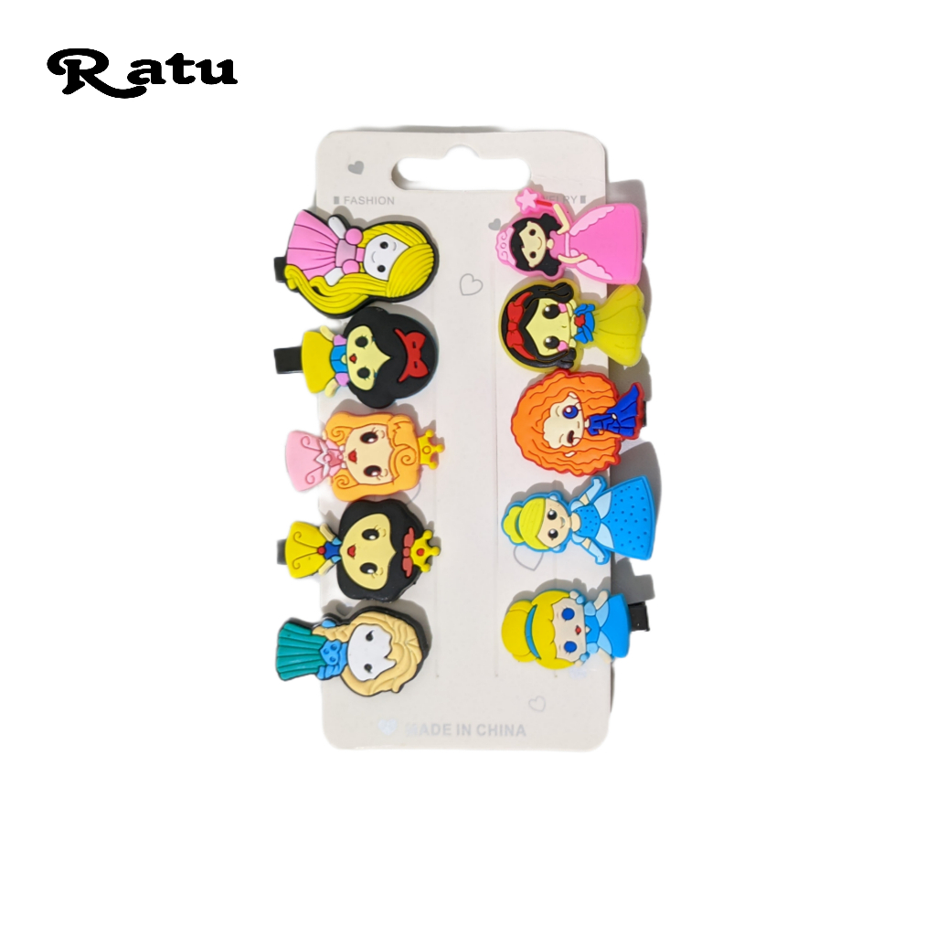Jepit Rambut Anak 10 in 1 l Jepit Rambut Korea l Hair Pin Rambut l Hair Clips