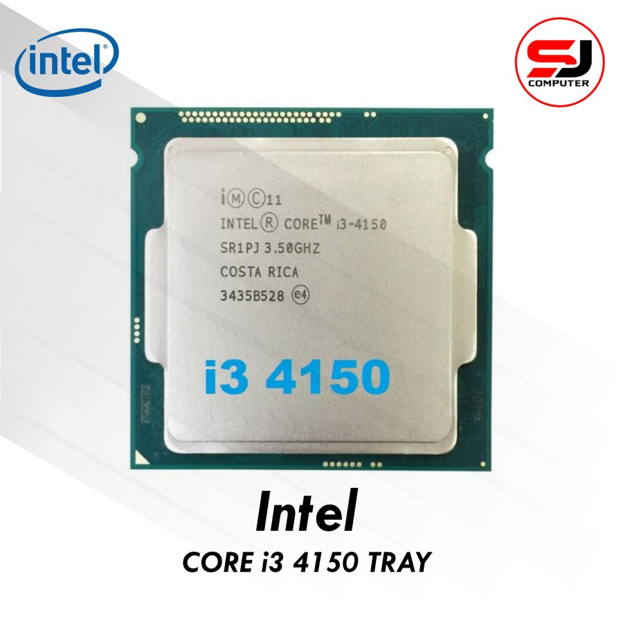 PROCESSOR INTEL CORE i3 4150 TRAY HASWELL PROSESOR i3 SOCKET LGA 1150