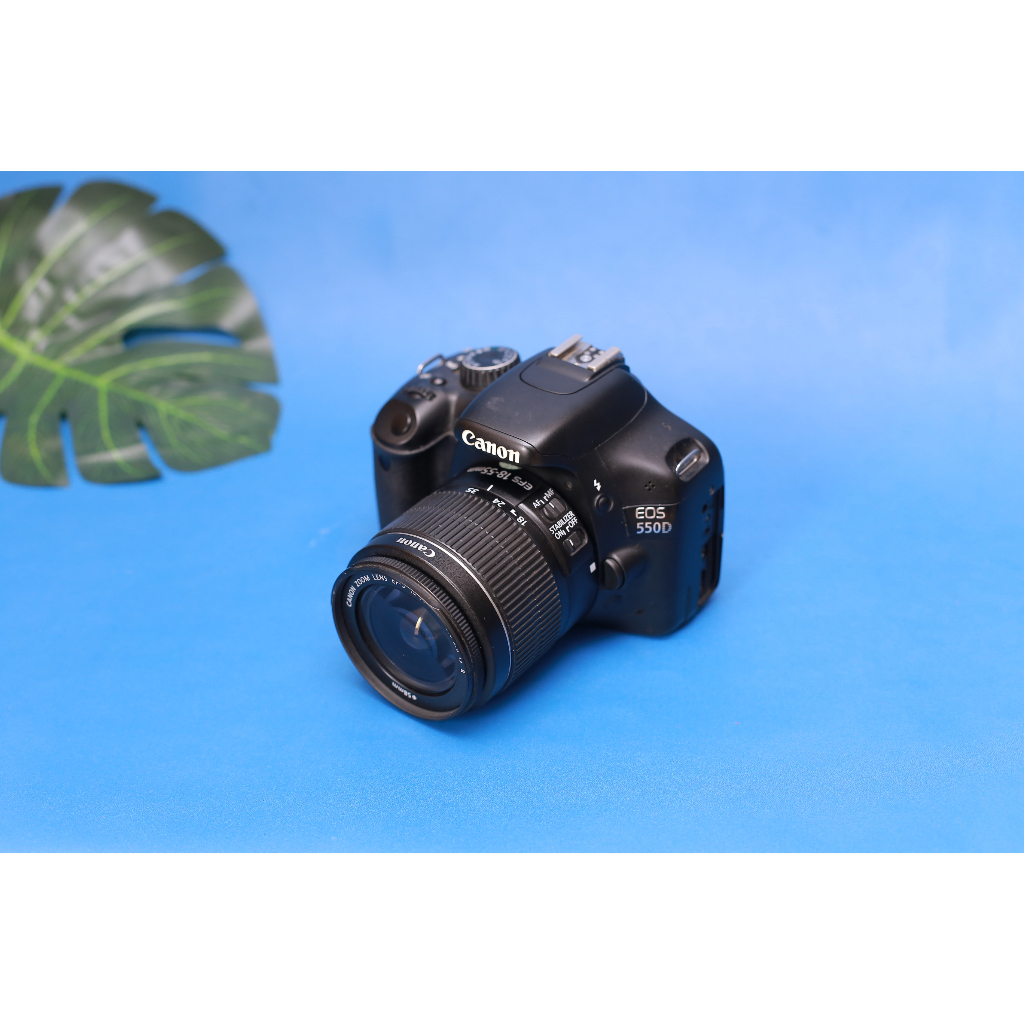 Kamera CANON 550D Lensa 18-55mm Kamera DSLR Support Video Warranty