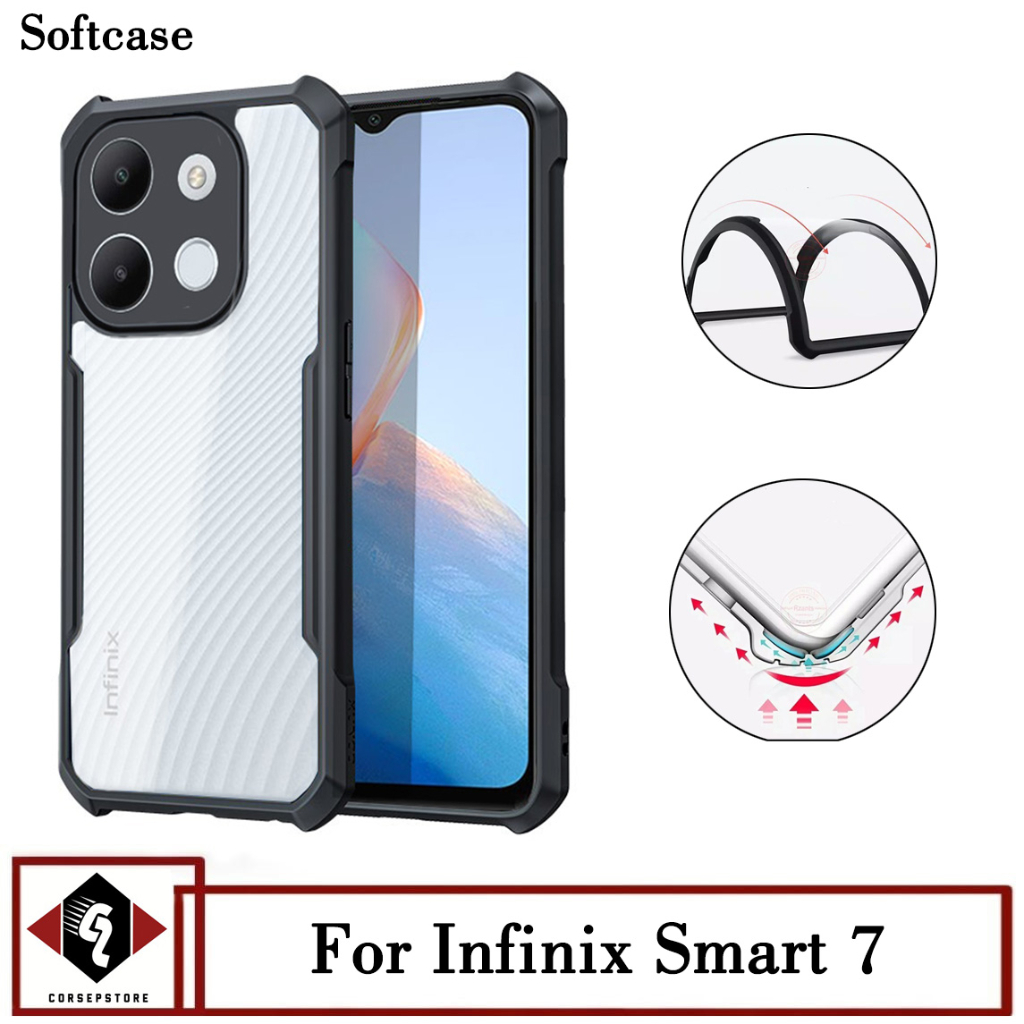 Promo Case Infinix Smart 7 Softcase Pelindung Belakang Hp