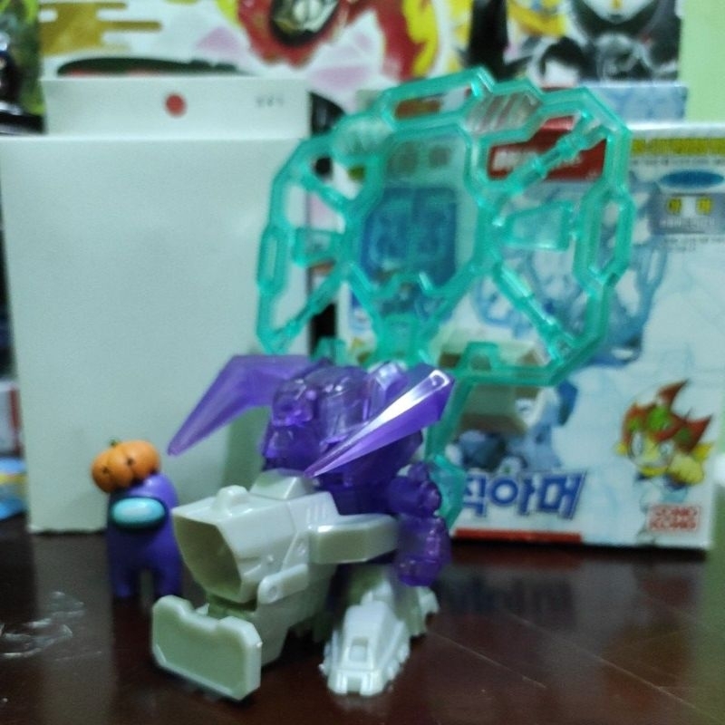 BATTLE BDAMAN HELIO HERIO BREAKER CLEAR PURPLE VER. (RARE) + DHB VER 1 B DAMAN