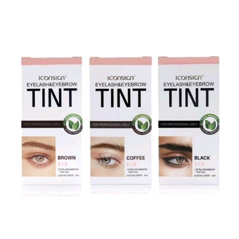 TINT EYELASH &amp; EYEBROW 2in1 Tint Lash Lift Lash Tint Eyelash Black brow lamination pengitam bulu mata penghitam alis. pekat tahan lama henna hena sulam alis