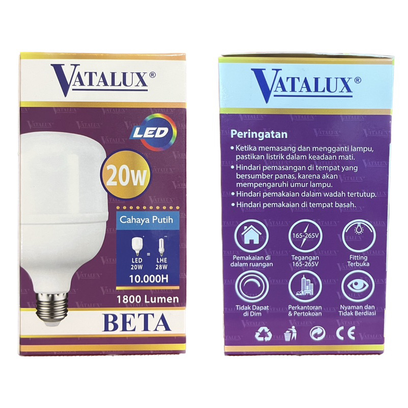 Vatalux - Lampu LED 20W