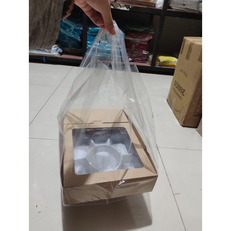 Kresek Bawang Uk 30/Kresek Pex uk 30/Tas Kantong Kresek Bening Pex transparan uk 30/Kantong Kresek/T