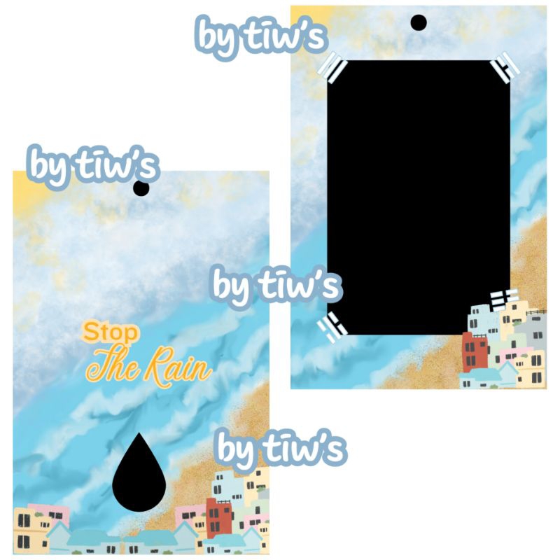 [ACRYLIC] Photocard Holder CUSTOM