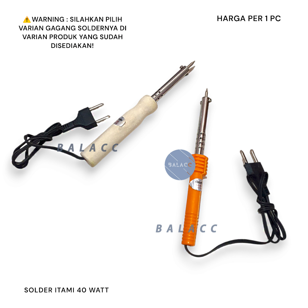 SOLDER 40 WATT ITAMI SOLDERING IRON Solder 40w Itami