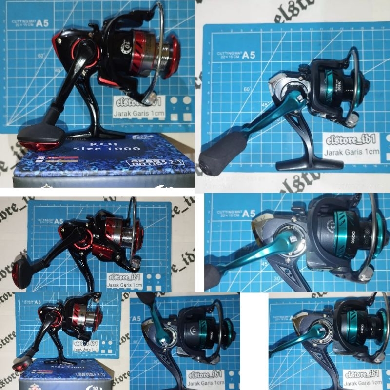 Reel Pancing Metal Dk Series 13bb, Fukushima KOI 10 bb uk 800 1000 2000 3000 maxdrag 17kg rell rel