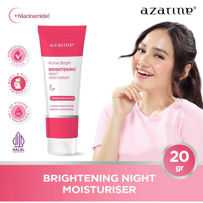 Azarine Active Bright - Brightening Moisturizer Night Cream