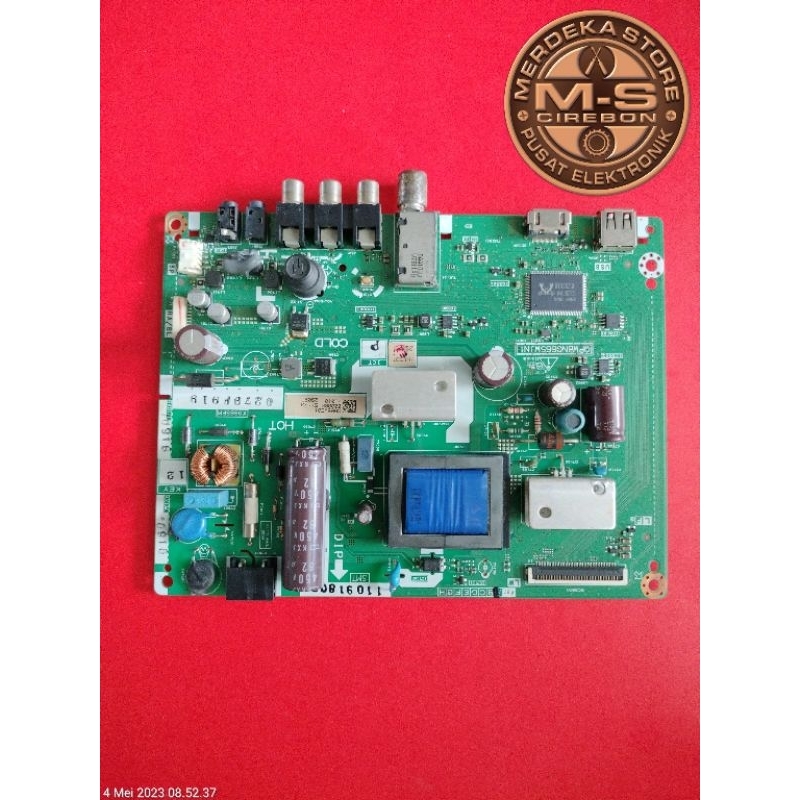 MB MOBO MAINBOARD MESIN TV LED SHARP LC-32LE180I/LC-32LE179I