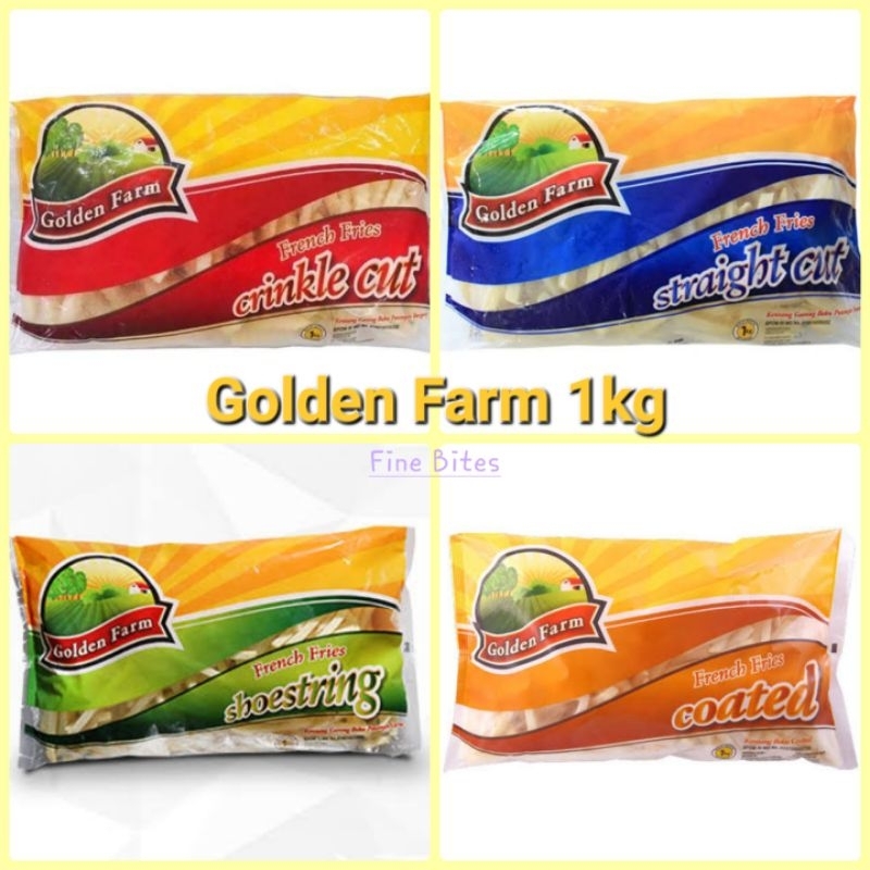 Kentang Goreng Golden farm (1kg)