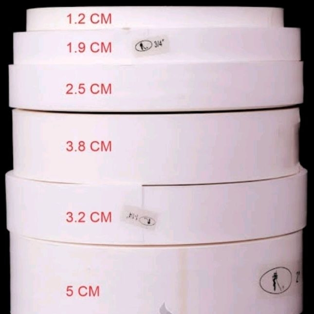 

Bahan polos Satin Tafeta label washing