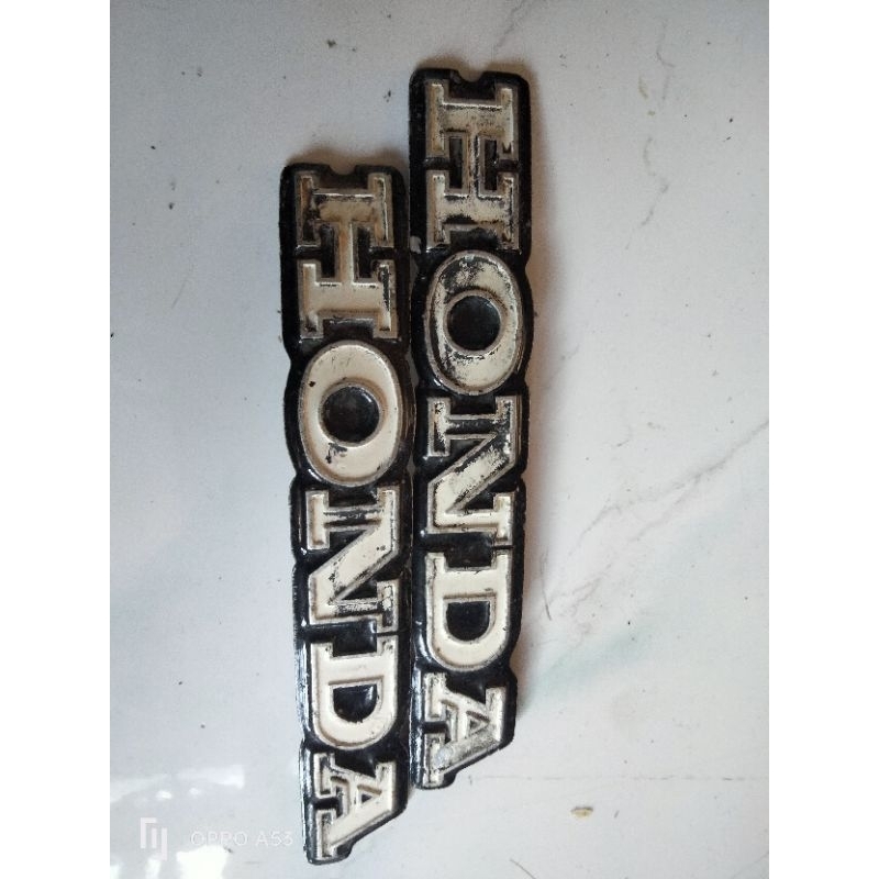 emblem honda cb 125 kode 234 original