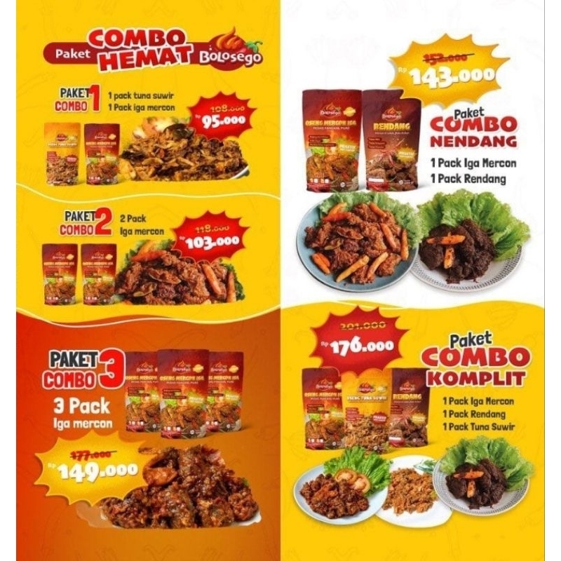 

PAKET COMBO BOLOSEGO